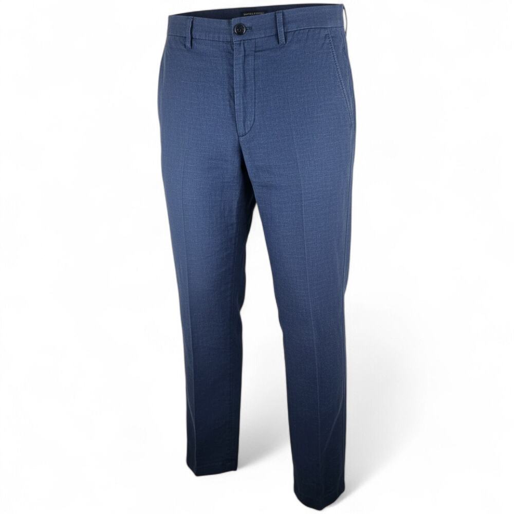 BANANA REPUBLIC Aiden Fit Linen Blend Pants Men's 35x32 Elevated Summer Casual
